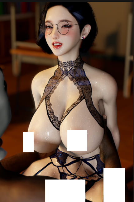 [3D] fengying：‎老师这道题太难了1 性感黑丝眼镜娘,高清在线播放