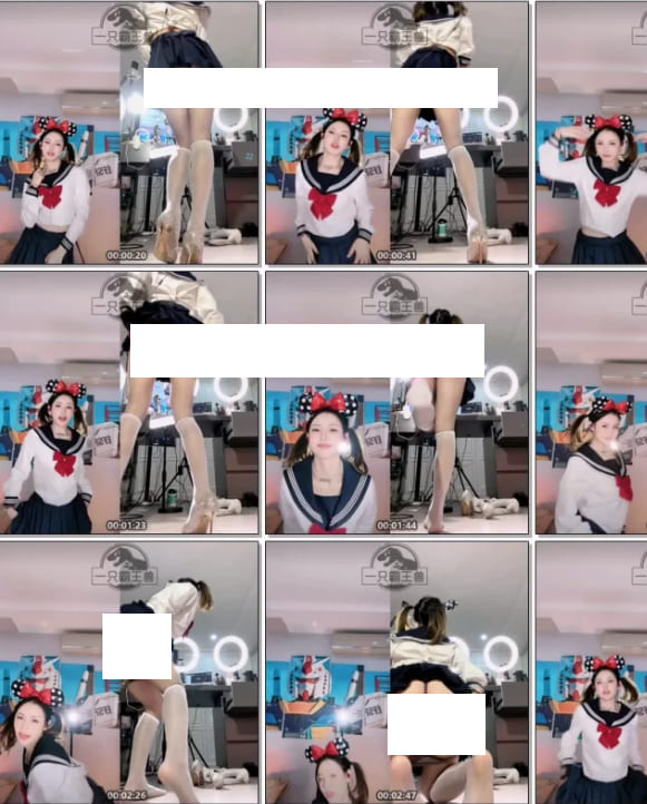 抖音双视角 一只霸王兽，顶级擦边球!直播 疯狂颤抖,高清在线播放