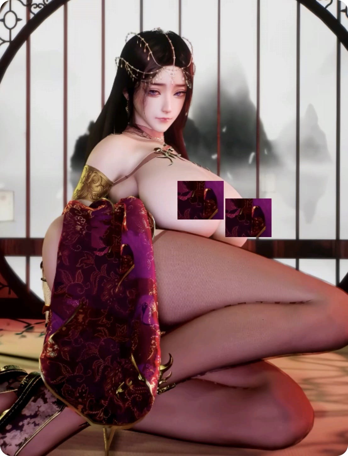丰满美女古风闺房 [3d动漫]视频