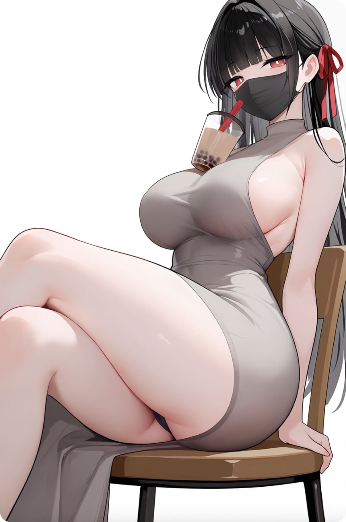 千咲：“为了情人节的赌债，她同意让我射进去，并且很快成为了我的私人玩物……