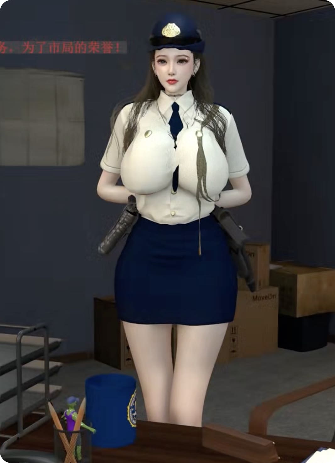 [3D动画][Brainocn]女警卧底日记 2K [1v+2.32G]