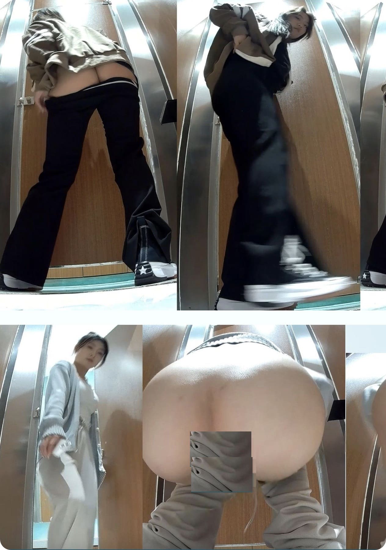 六月最新魔手外购 精品厕拍 高清后拍水晶高跟长腿女神