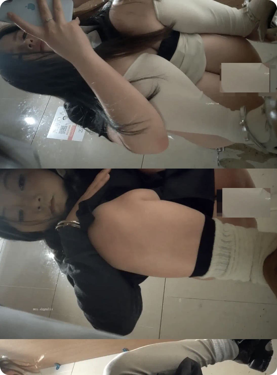 [厕拍]商场女厕全景偷拍几位高颜值小姐姐 各种极品嫩