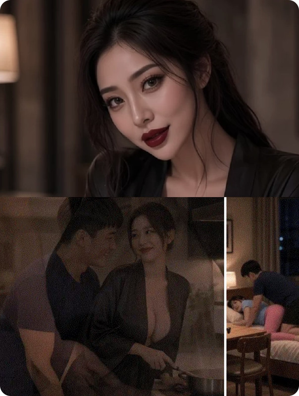 AI短剧《男友操了我的黑丝妈妈》吃饭时 阿姨黑丝长腿