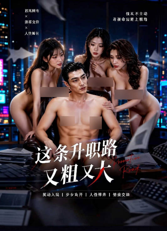 AI短剧《这条升职路又粗又大》1-6集