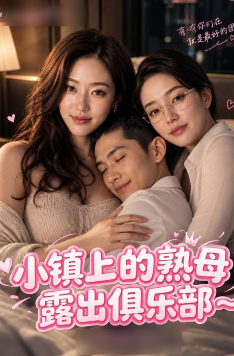AI短剧《小镇上的熟母露出俱乐部》超骚熟女