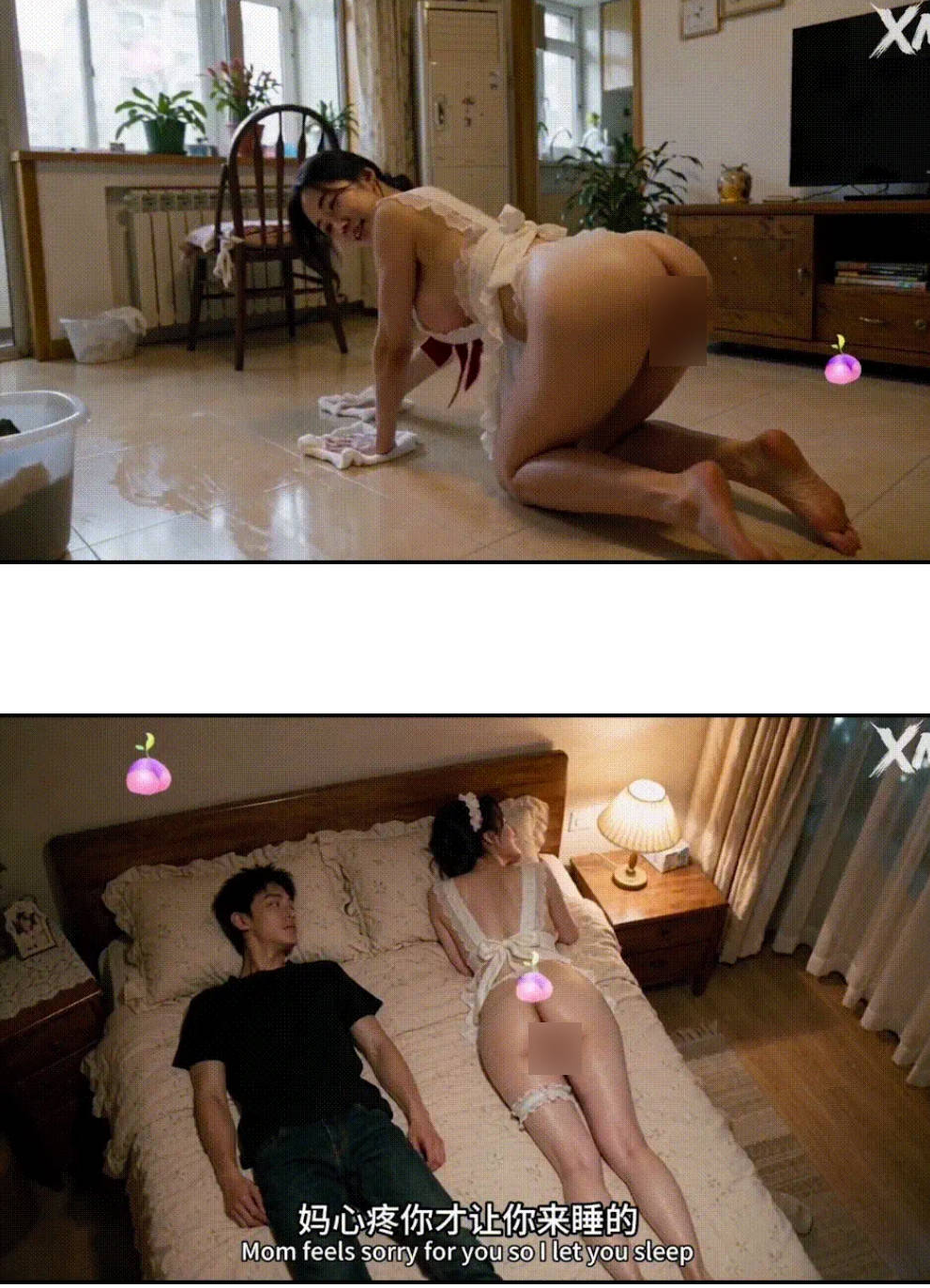 AI短剧《母子同淫》1-3集 母子一起做淫乱任务赚钱还债,高清在线播放