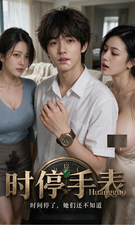 AI短剧《时停手表》第1-2集 这部建模看着挺舒服的
